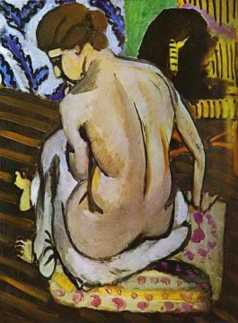 Henri Matisse Werke - Nude Back 1918 abstrakter Fauvismus Henri Matisse